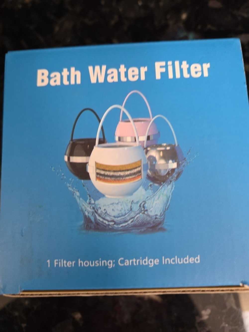 Bath Water Filter Housing - White | Home Bath
